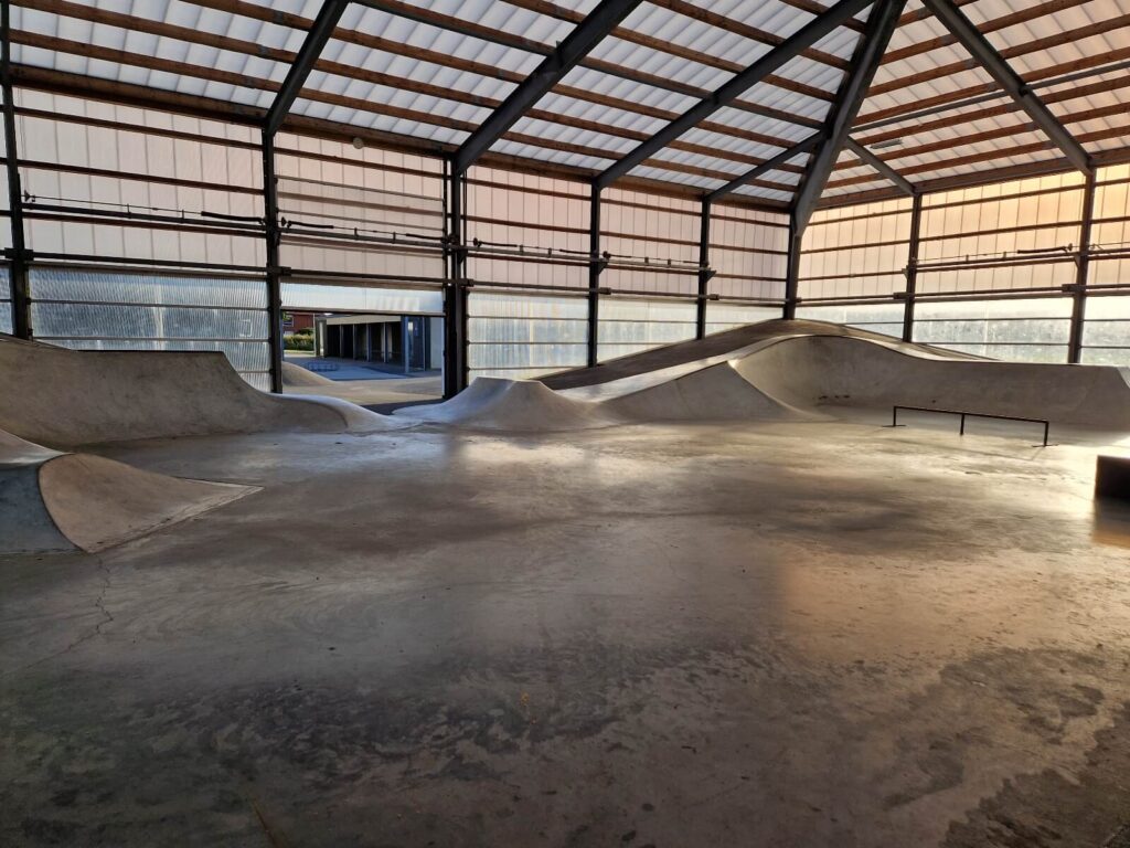 Skater bane i Funparks hal