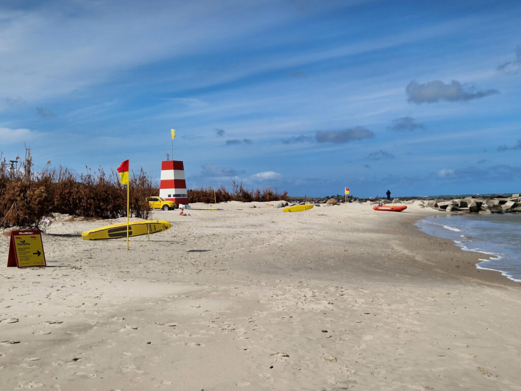 Livreddere ved Thyborøn Strand