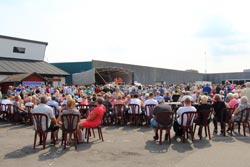 Fiskedag ved havnen i Thyborøn